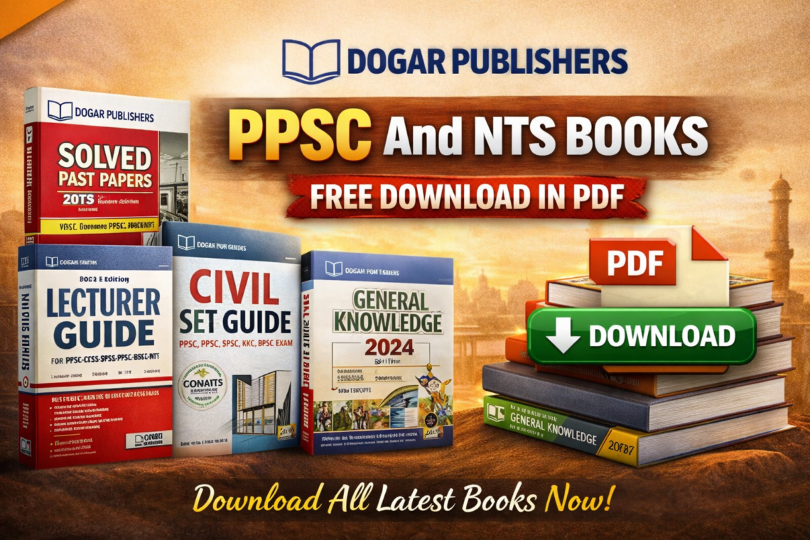 Books In Pdf Dogar Publishers PPSC And NTS Books Free Download In Pdf - ILM KEY