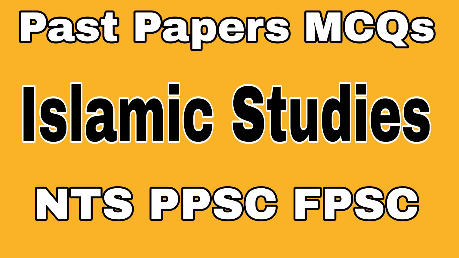 Islamic Studies MCQs For Job Tests PDF Free Download - ILm Key